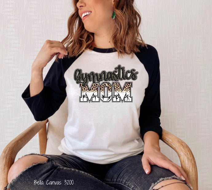 PO SHIPS 2/23 Screen Print Transfer | Gymnastics Mom (HIGH HEAT)