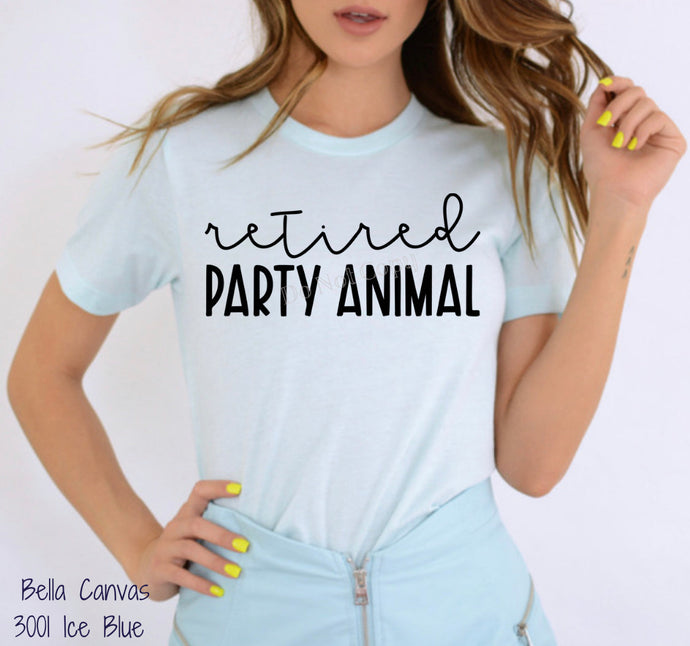 PO SHIPS 2/23 Screen Print Transfer | Retired Party Animal