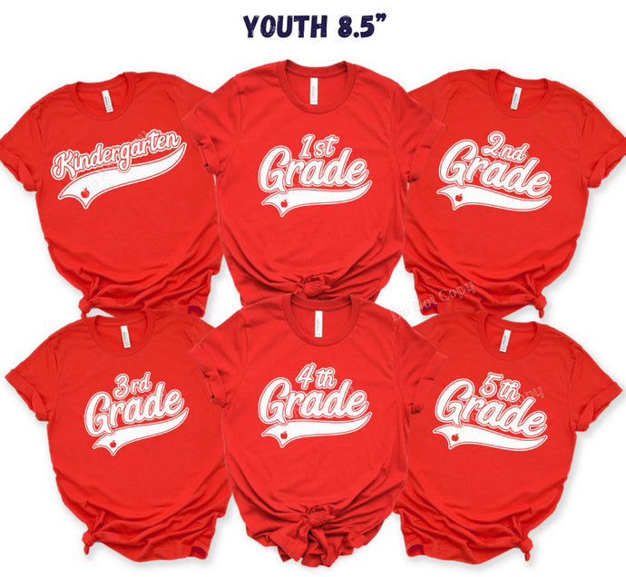 PO SHIPS 6/29 Screen Print Transfer | Youth Grade Level Swoosh