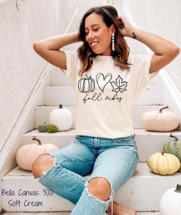 PO SHIPS 8/10 Screen Print Transfer | Fall Vibes