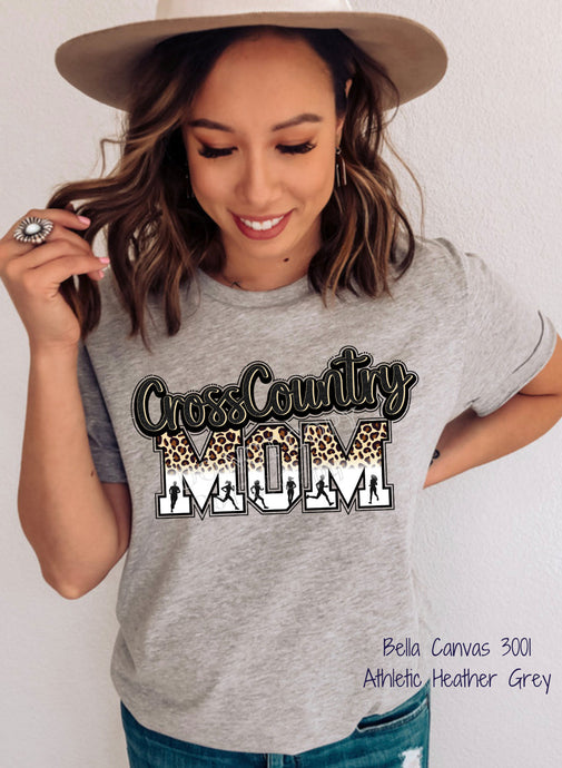 PO SHIPS 8/31 Screen Print Transfer | Cross Country Mom (HIGH HEAT)