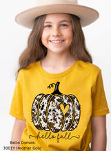 Load image into Gallery viewer, PO SHIPS 9/21 Screen Print Transfer | Youth Cowhide Pumpkin (HIGH HEAT)
