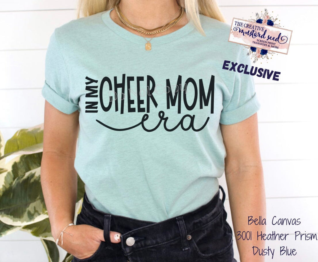 RTS Screen Print Transfer | In My Cheer Mom Era